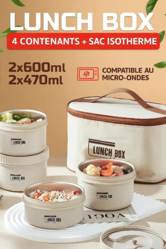 Boîte à lunch isotherme