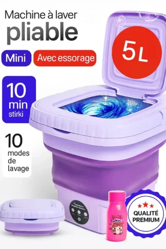 Machine à laver pliable 5L