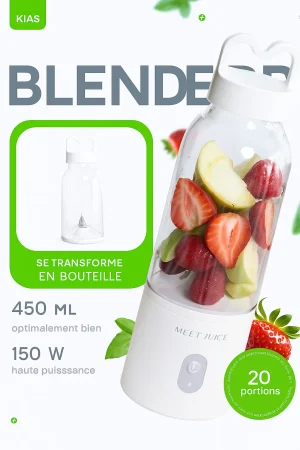 Mixeur portable pour smoothies et cocktails