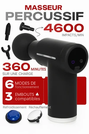Pistolet de massage à percussion