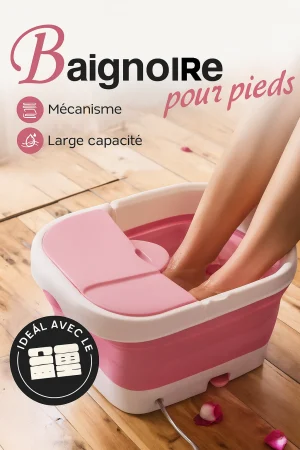 Baignoire d'hydromassage pour les pieds