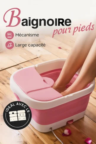 Baignoire d'hydromassage pour les pieds