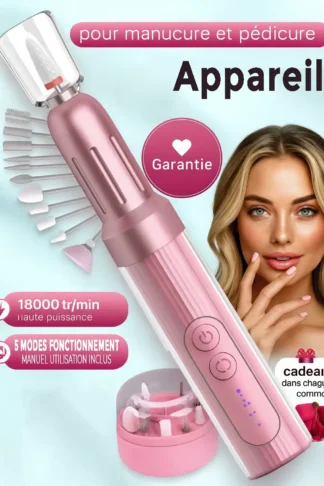 Kit Manicure et Pédicure rechargeable