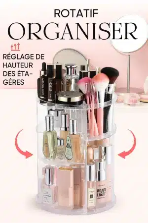 Organiseur de cosmétique pour make-up
