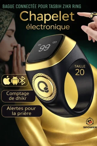 Bague Connectée-chapelet électronique